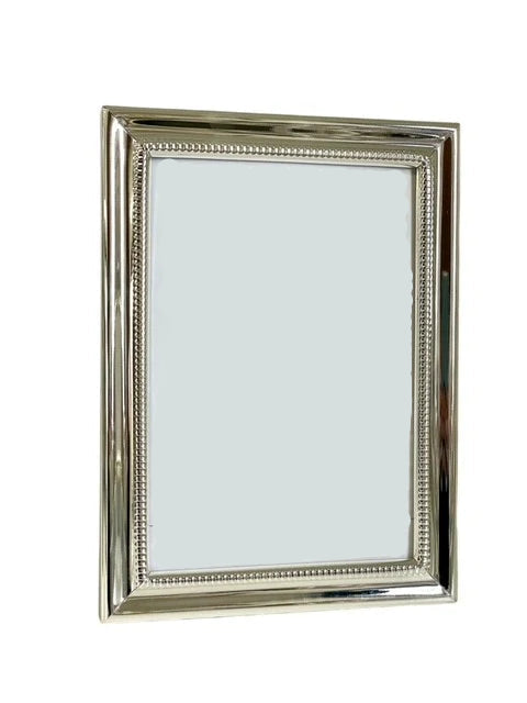 Silver Beaded Trim Photo Frame 5 x 7