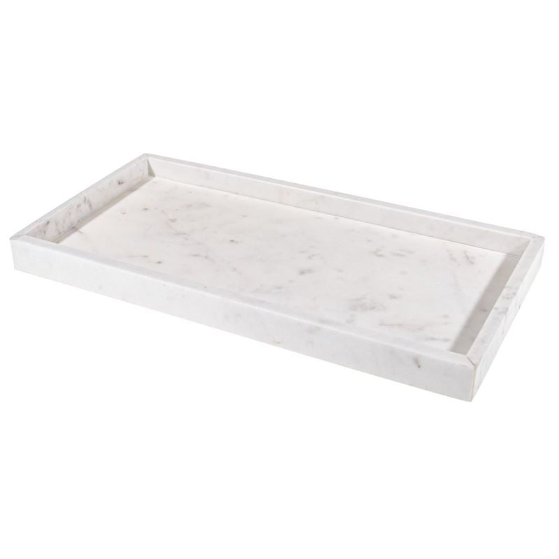 Rectangle Cararra Marble Tray