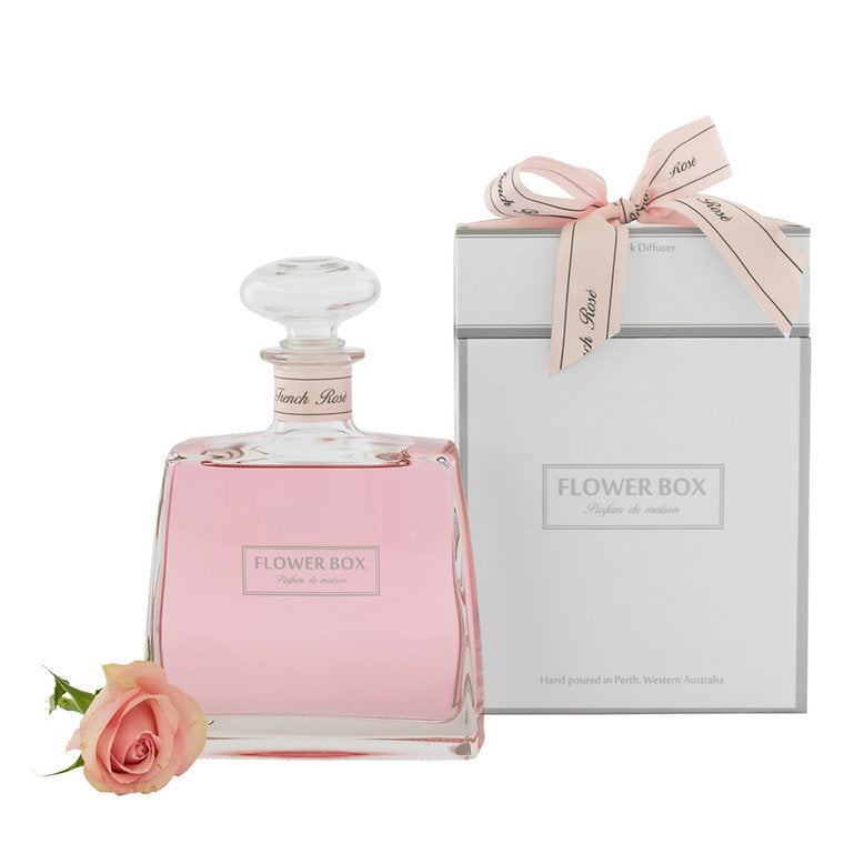 Flower Box Home Fragrance French Rose Limited Release - Hallmark Diffuser
