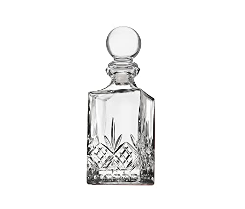 Dublin Collection Mini Whiskey Crystal Cut Glass Decanter