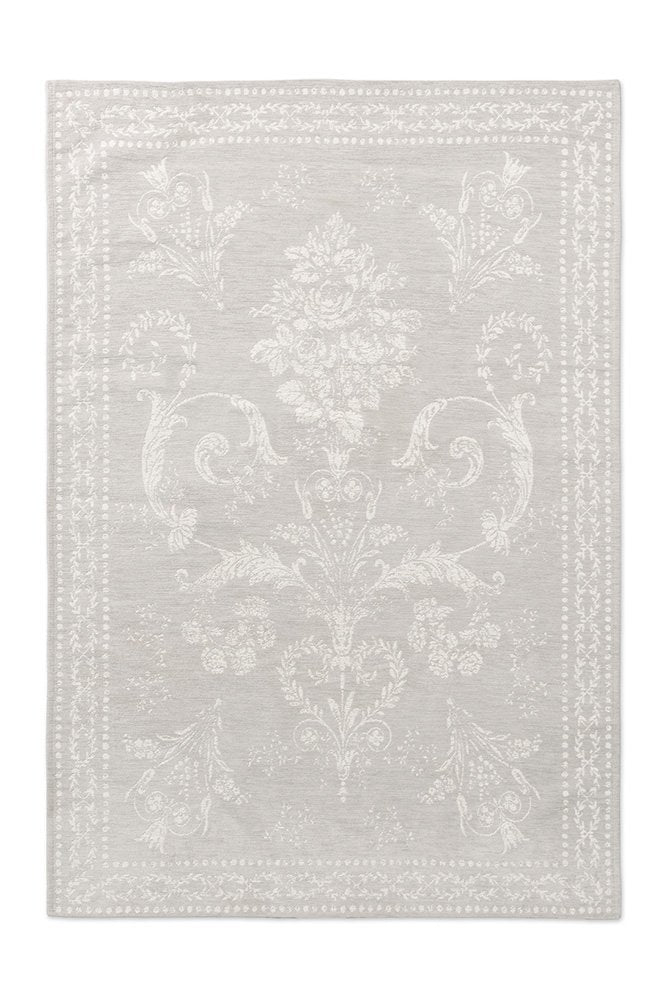 Laura Ashley Josette Dove Grey Floor Rug