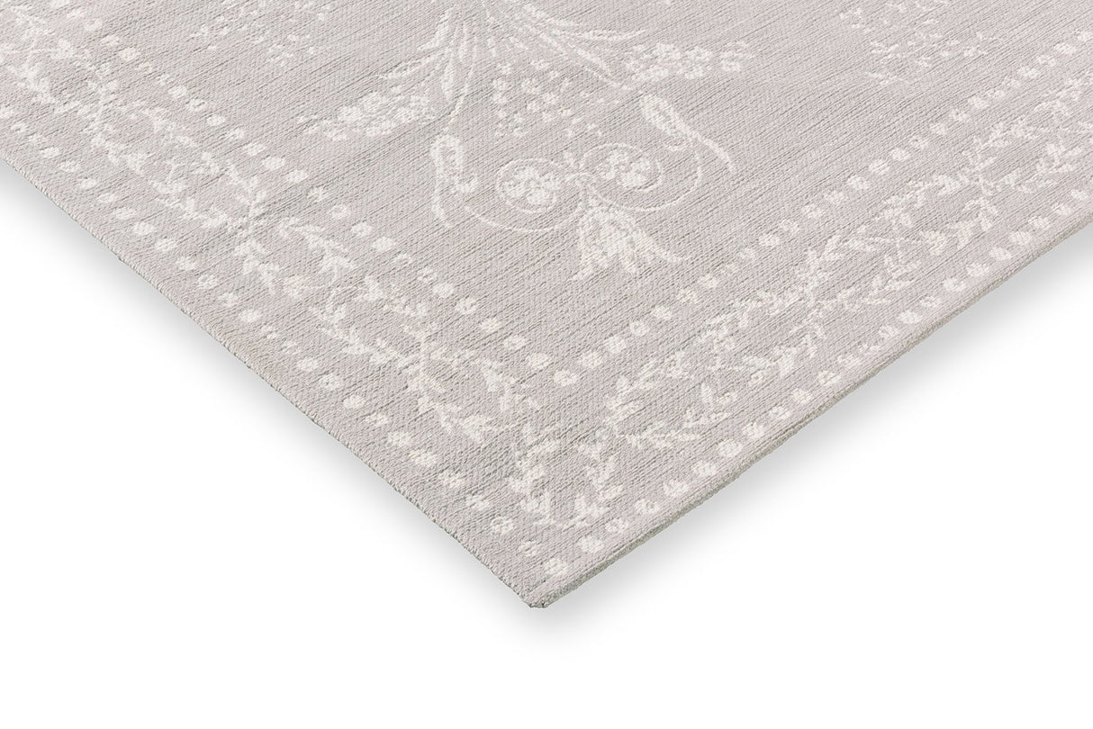 Laura Ashley Josette Dove Grey Floor Rug