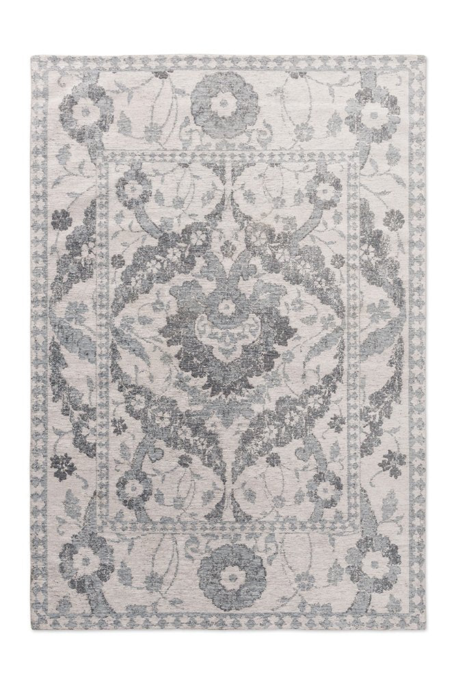 Laura Ashley Newborough Steel Floor Rug
