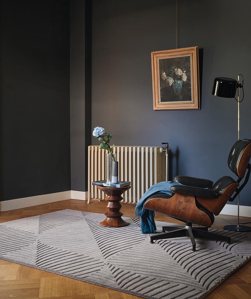 Wedgwood Folia Grey Floor Rug