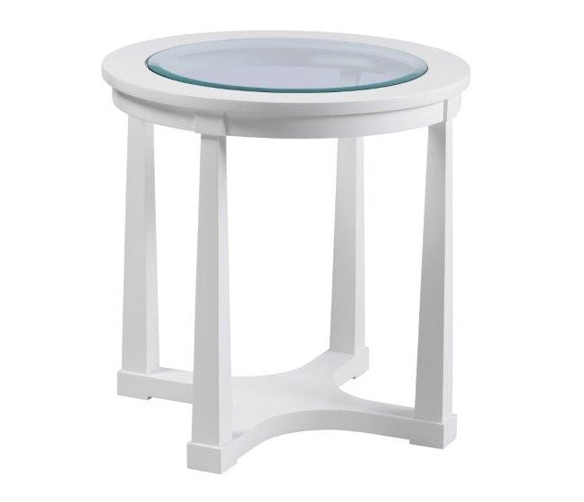 Belmont Side Table In White