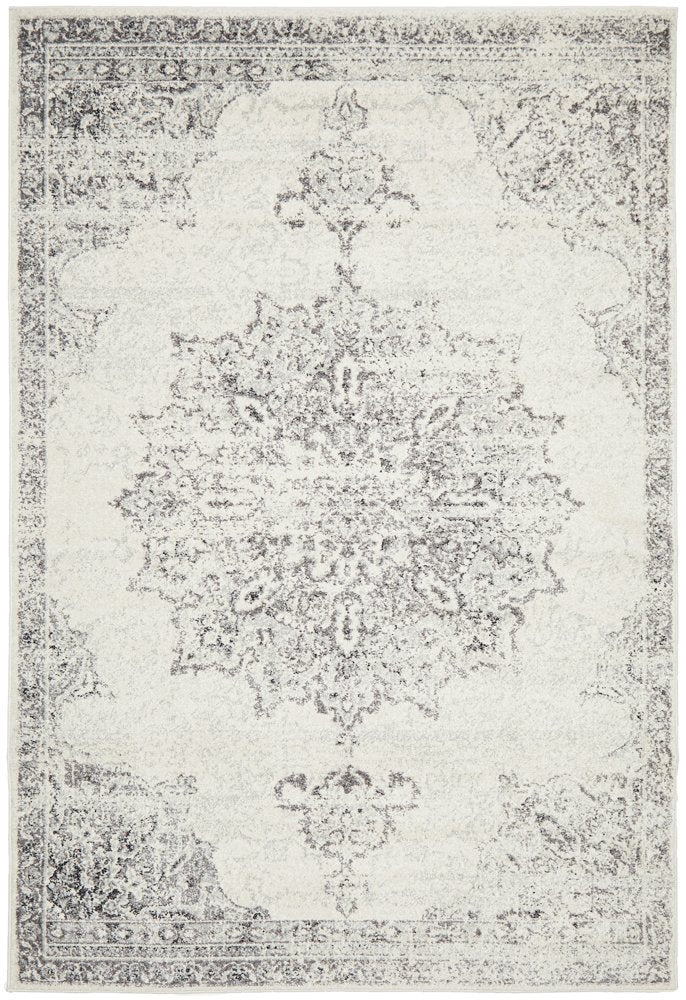 Hilton Silver Floor Rug