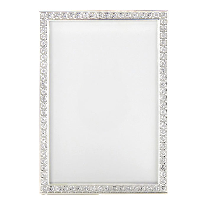 Silver Diamante Photo Frames