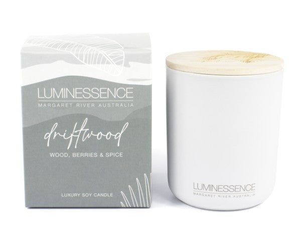 Driftwood - Wood, Berries & Spice 370gm Soy Candle