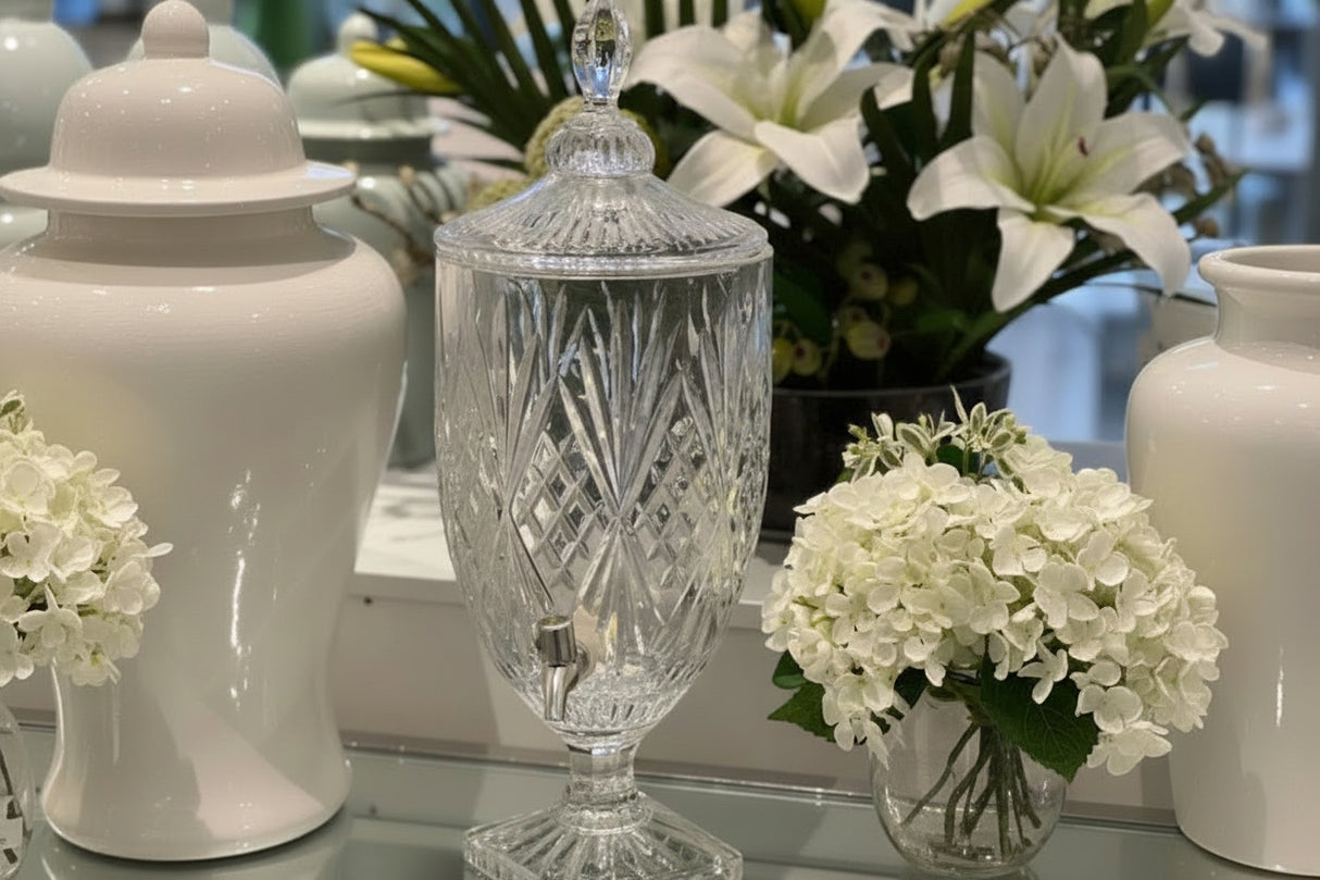 Ex-Display Crystal Cut Drinks Dispenser