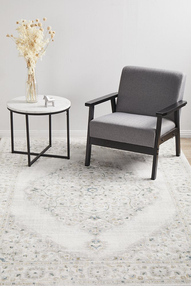 Kensington Rug In Teal & Gold