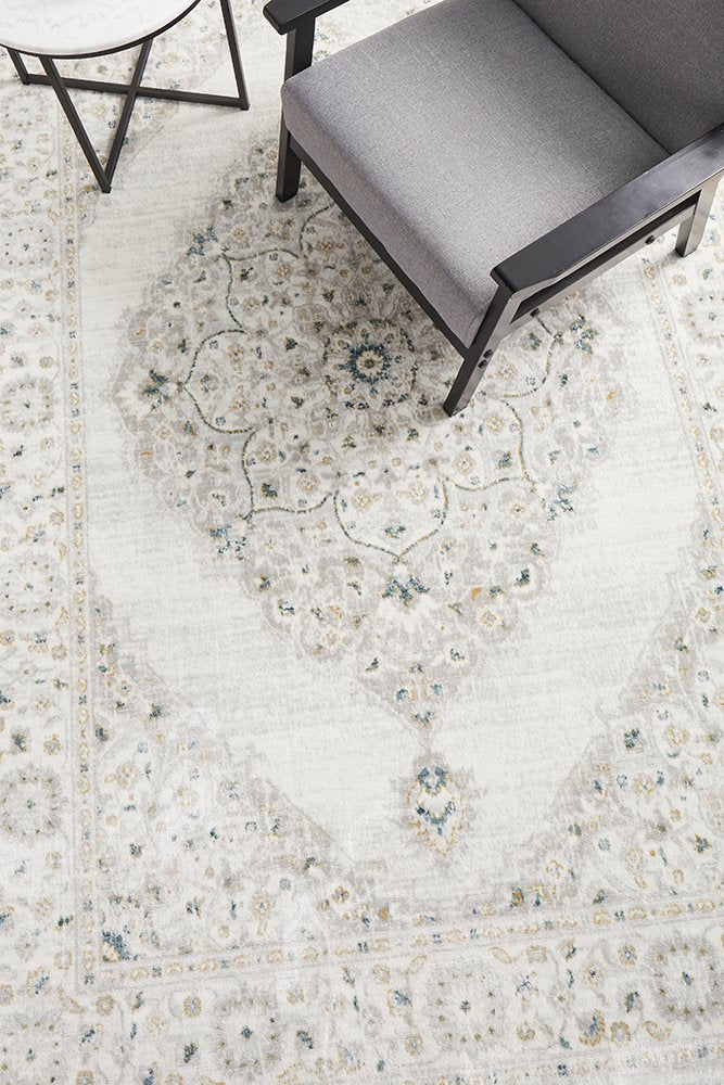 Kensington Rug In Teal & Gold