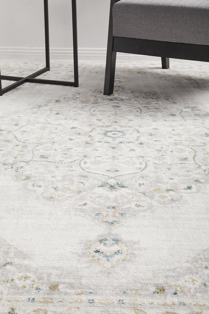 Kensington Rug In Teal & Gold