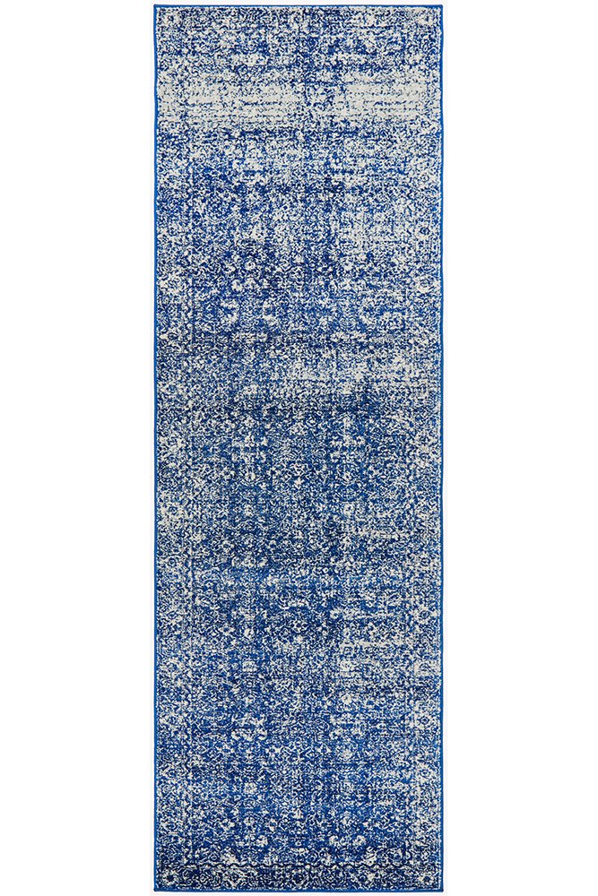 Benson Navy Floor Runner