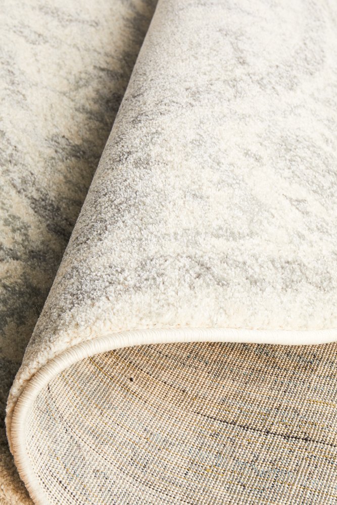 Winter White Round Rug