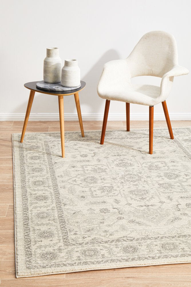Winter White Floor Rug
