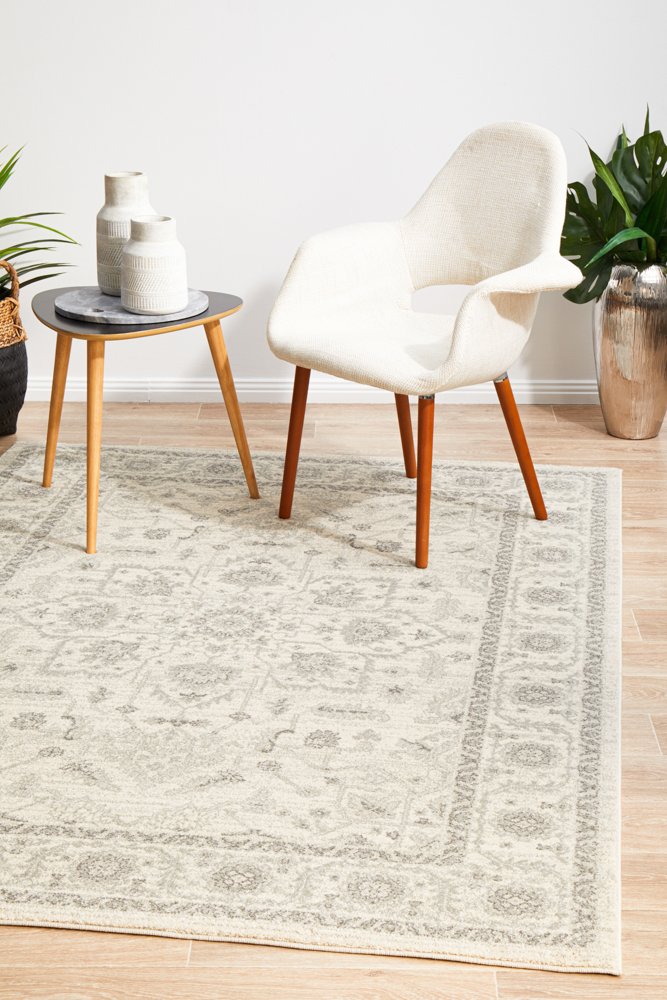 Winter White Floor Rug