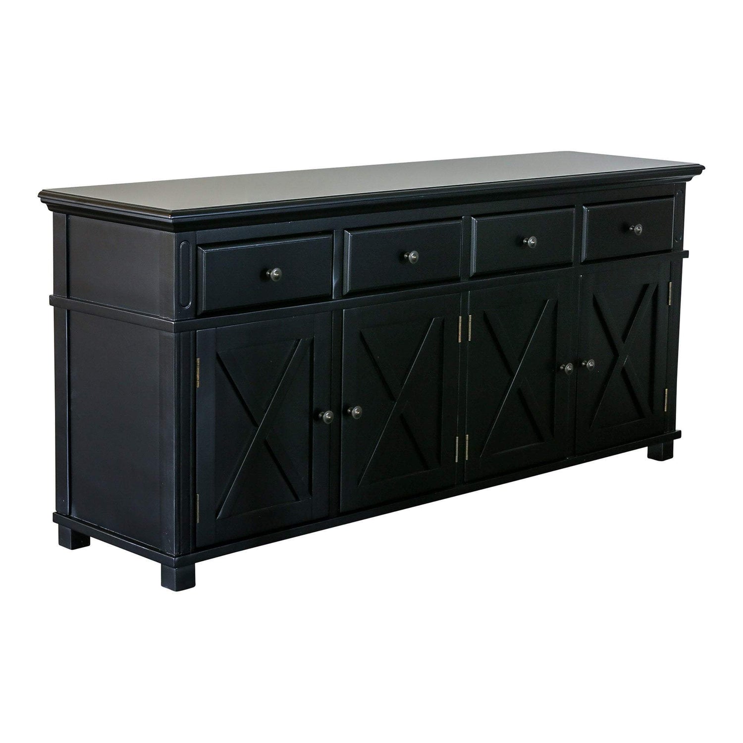 Newport Four Door Buffet In Black