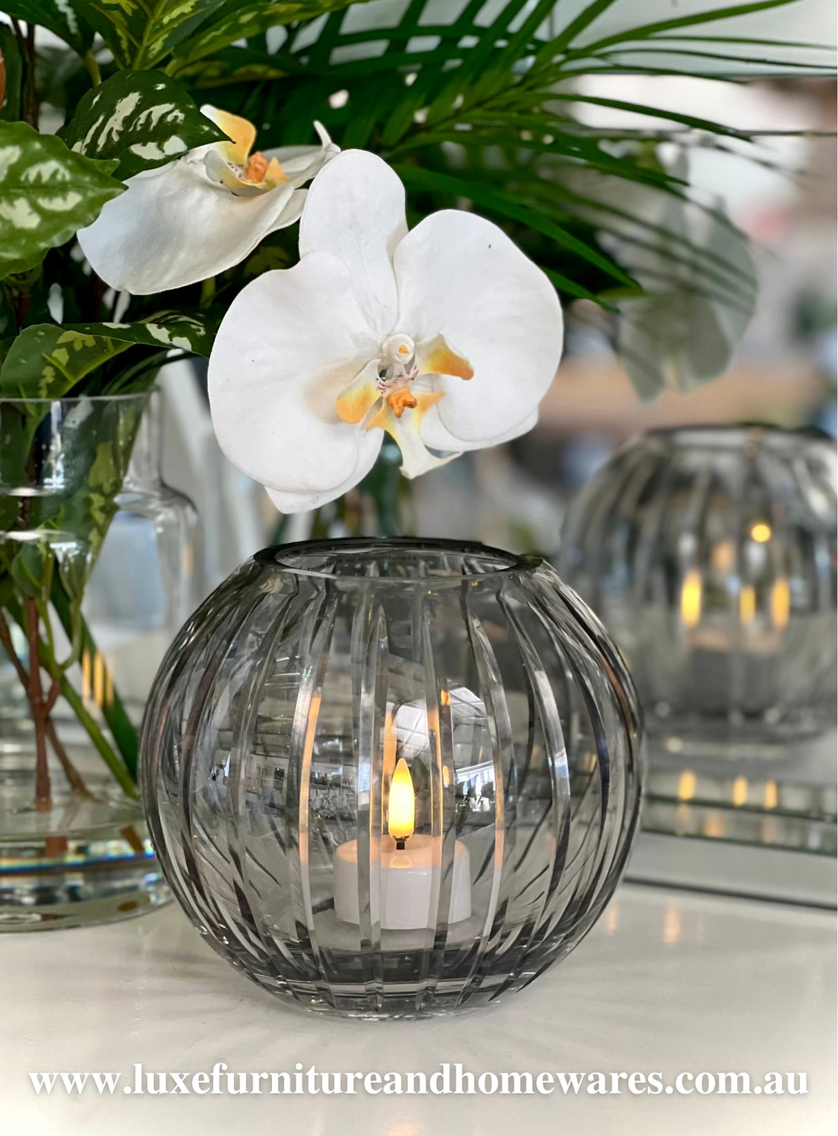 Black European Crystal Bowl