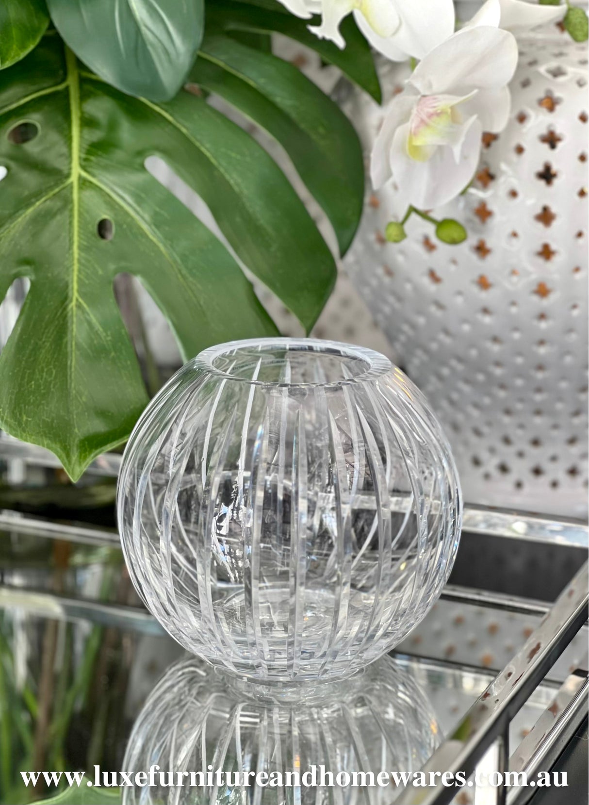 Clear European Crystal Bowl