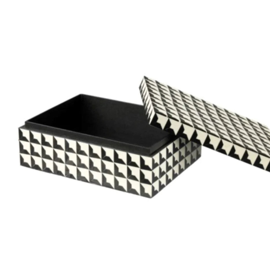 Houndstooth Decorative Box