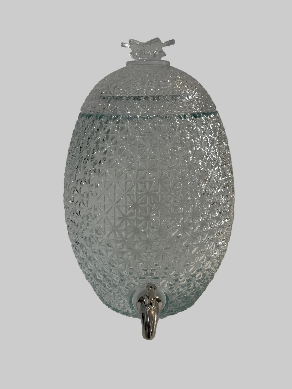 Ex-Display Luxury Crystal Cut Pineapple Drinks Dispenser