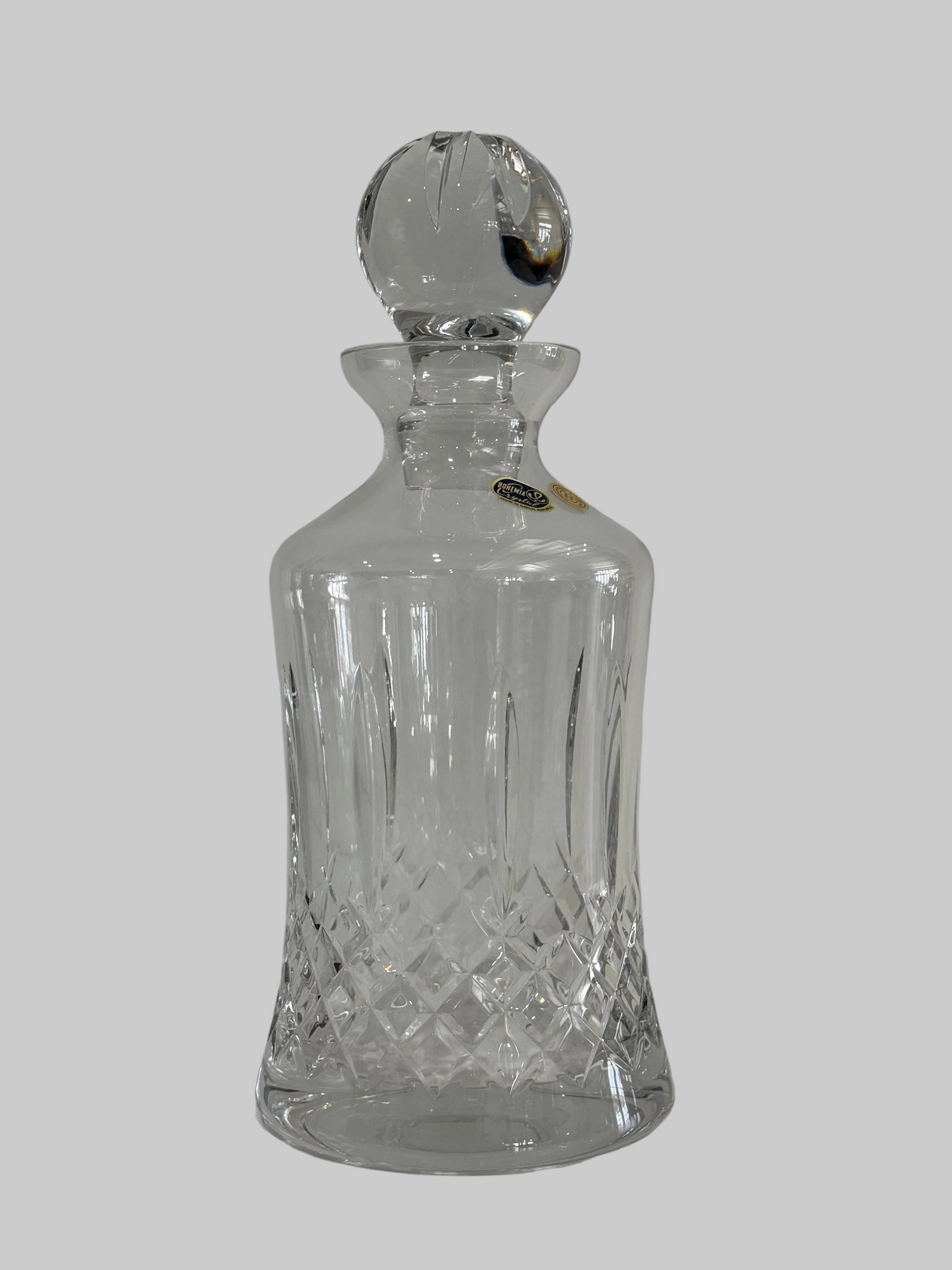 Ex-Display Bohemia Crystal Whiskey Decanter