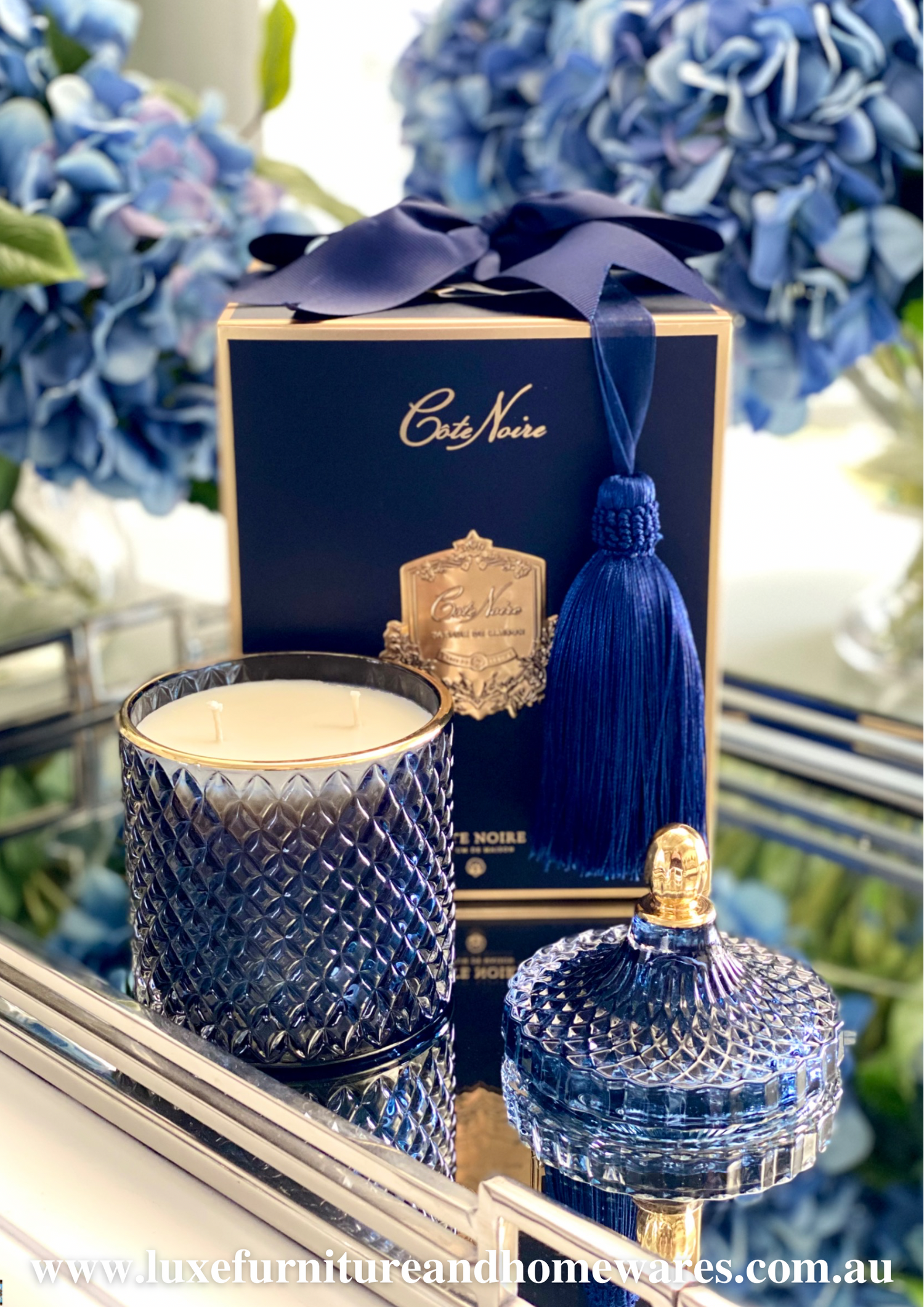 Côte Noire Navy Candle - Eau De Vie