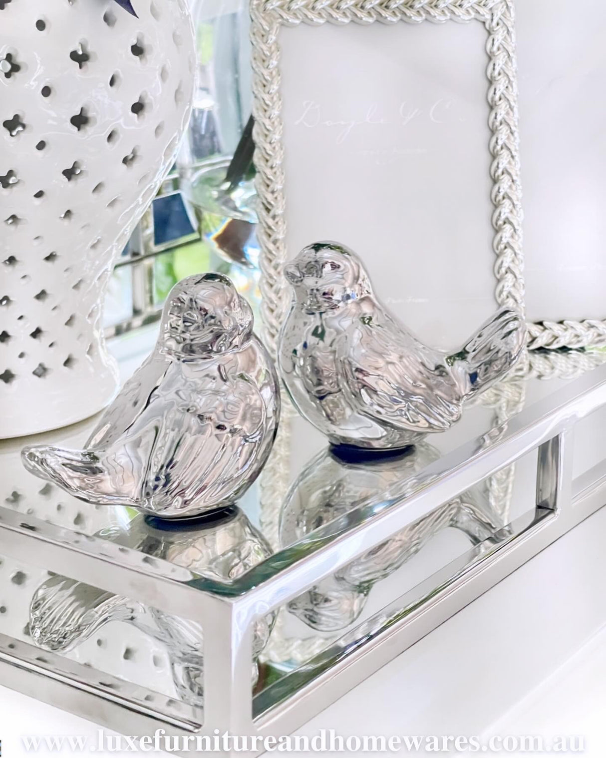 Pair Of Silver Birds