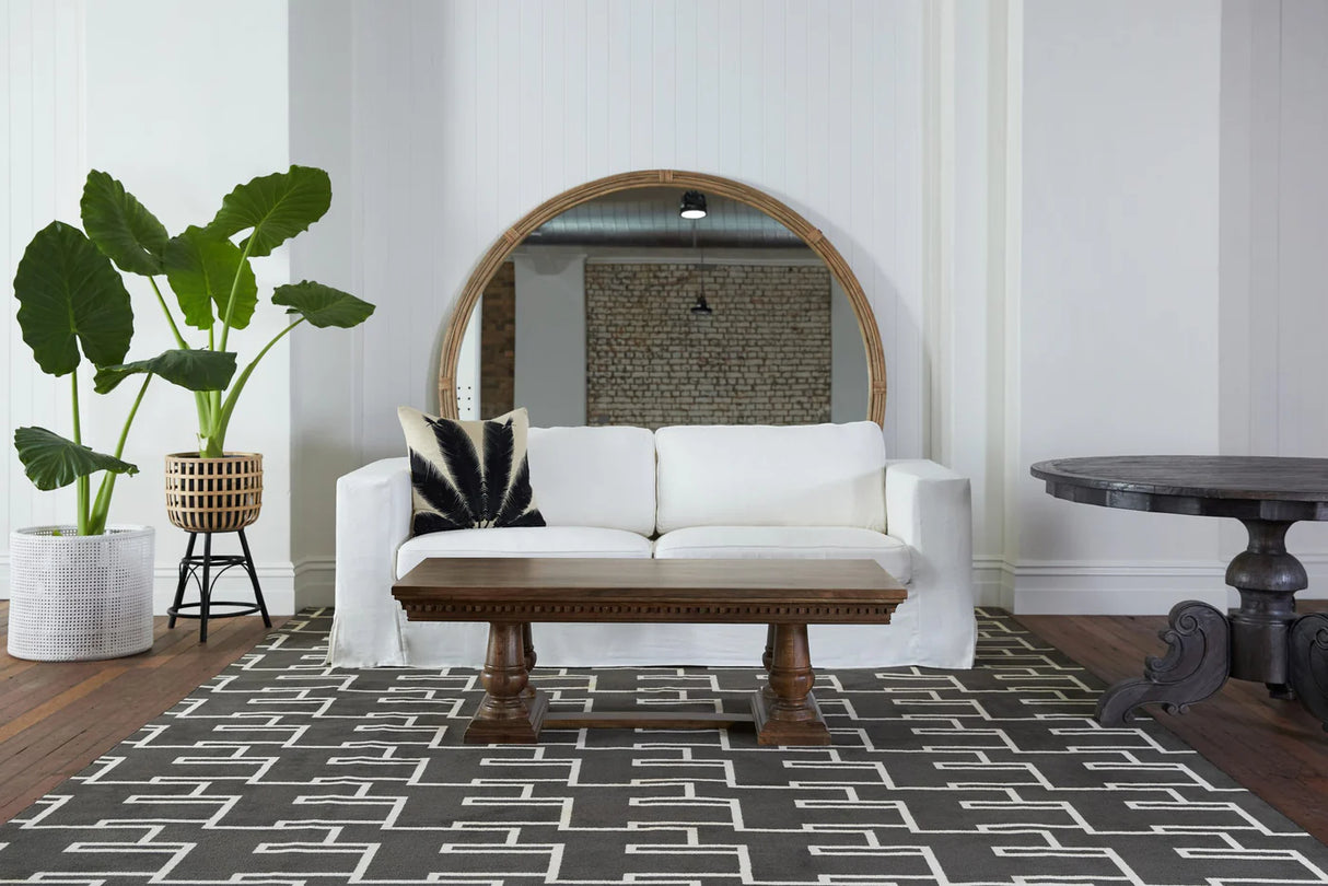 Huntington Coffee Table in Walnut Grey