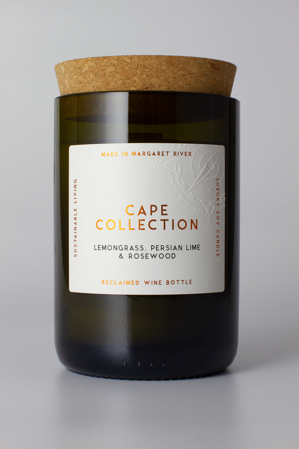 Cape Collection - Lemongrass, Persian Lime & Rosewood 250g Soy Candle