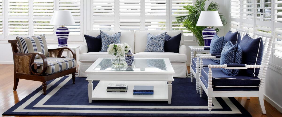 Bayview Square Coffee Table In White