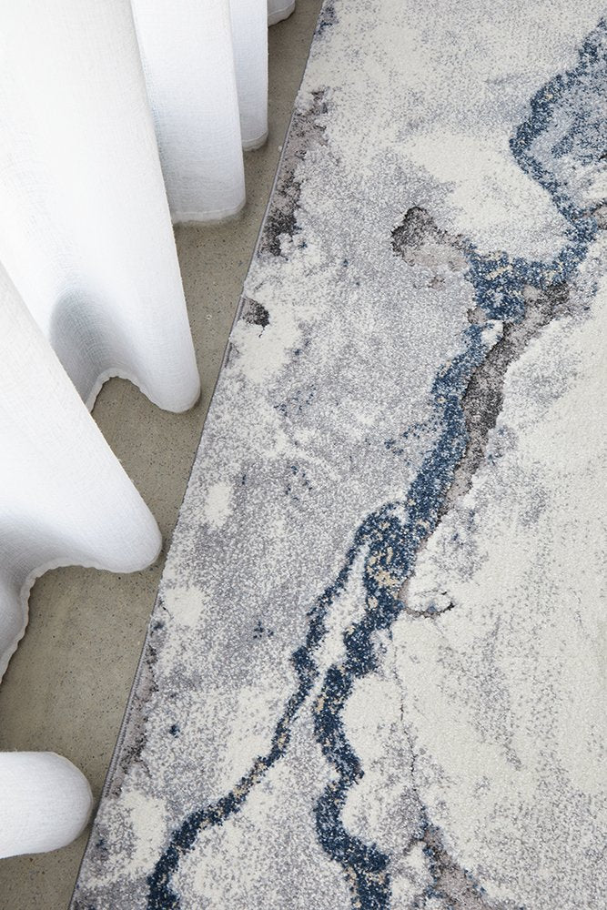 Crystal Blue Floor Runner