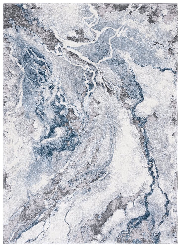 Crystal Blue Floor Rug