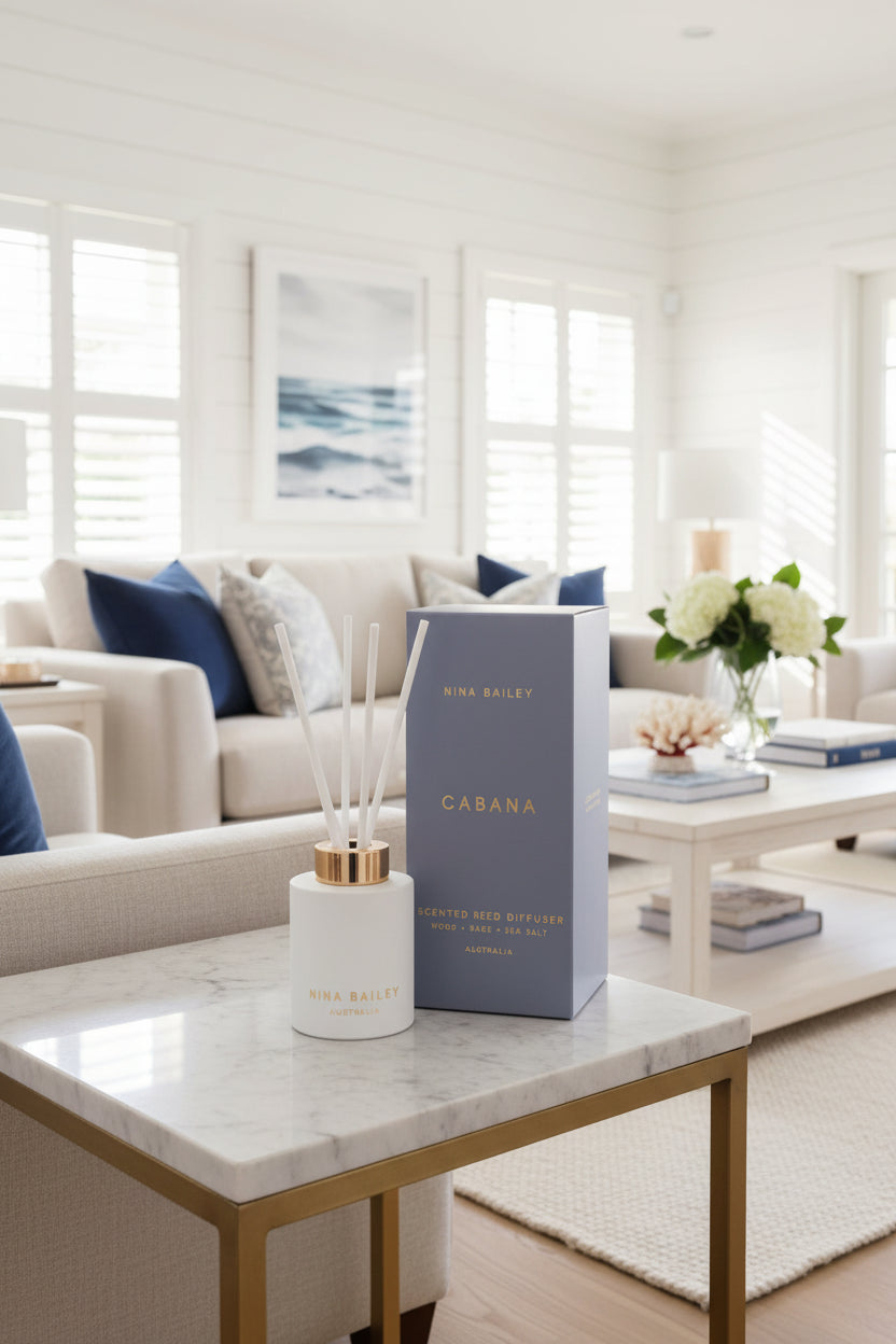 Nina Bailey Wood Sage & Sea Salt Cabana Reed Diffuser
