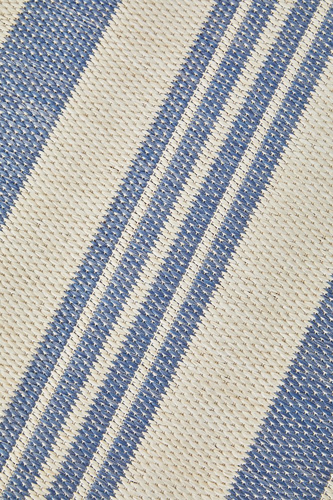 Oasis Blue & White Outdoor Runner