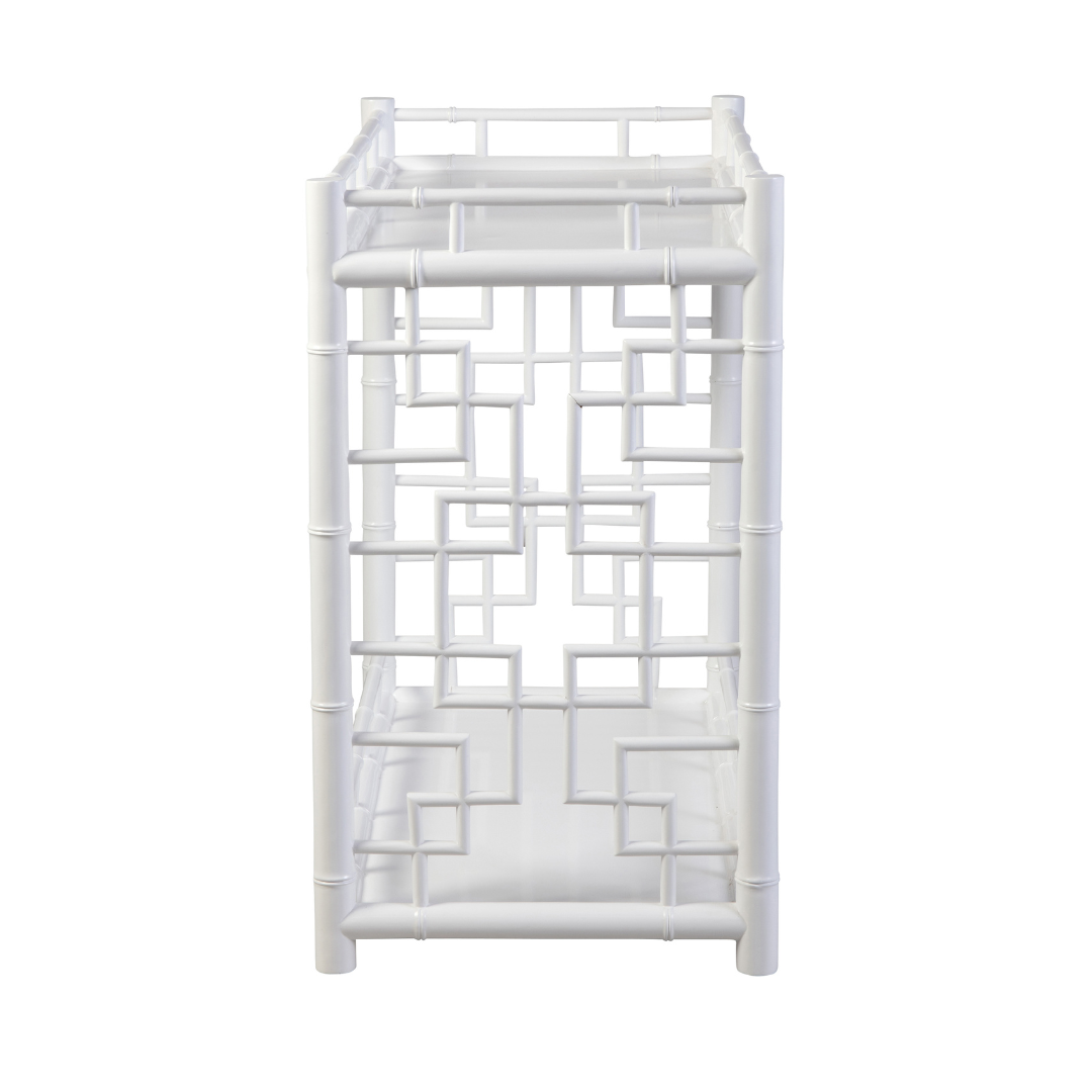 Riviera White Bar Table