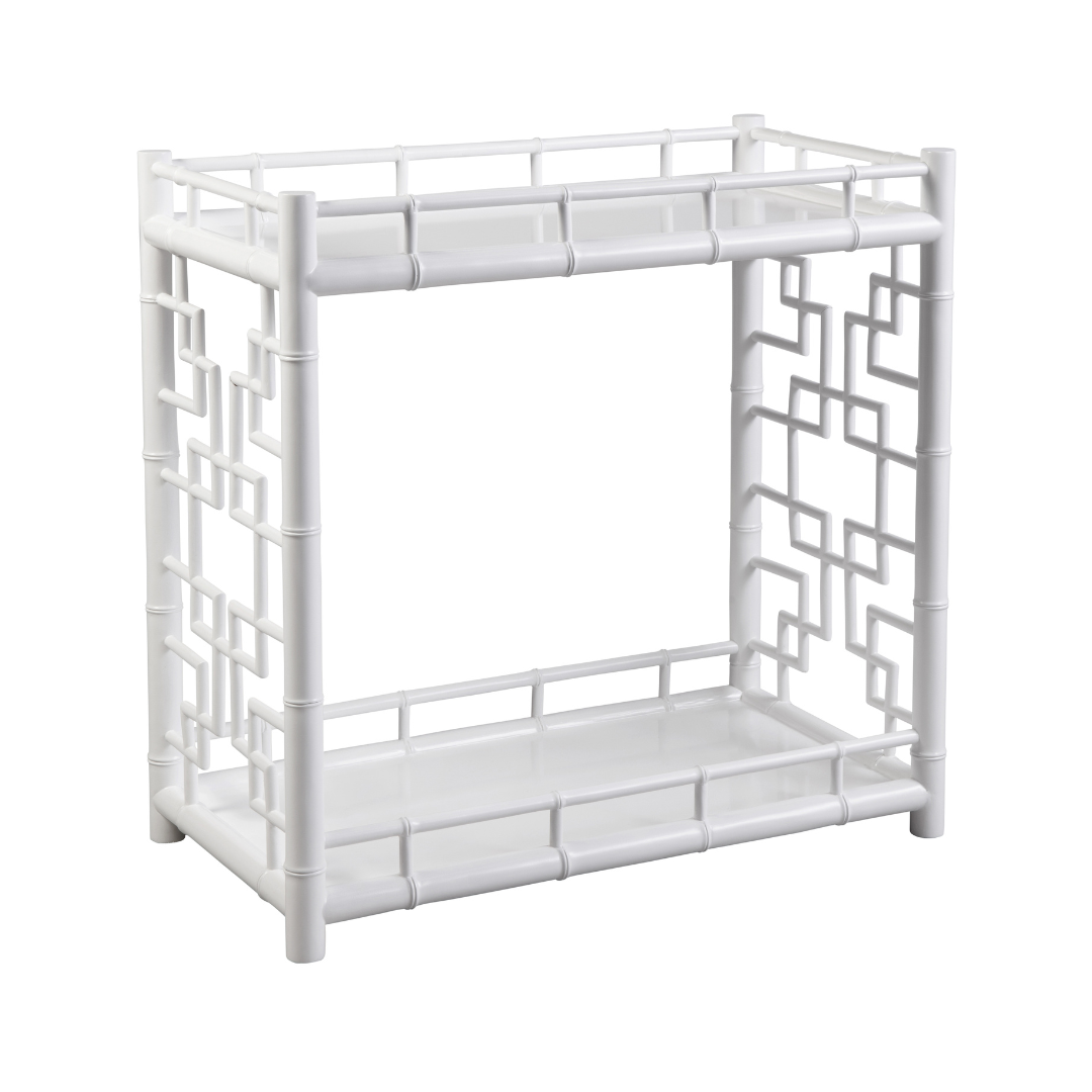 Riviera White Bar Table