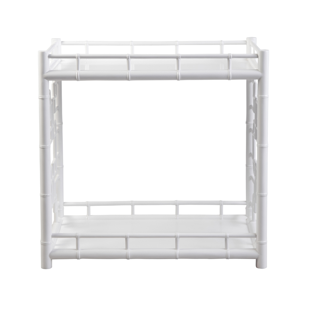 Riviera White Bar Table