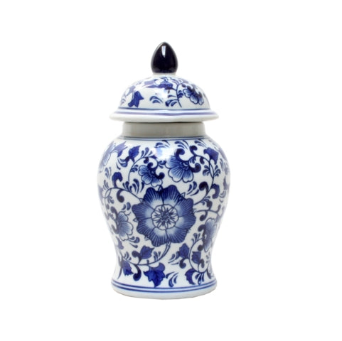Mini Blue & White Blossom Ginger Jar