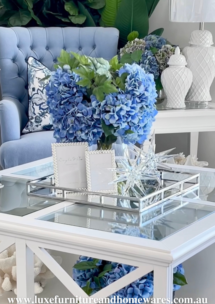 Newport Square Coffee Table In White