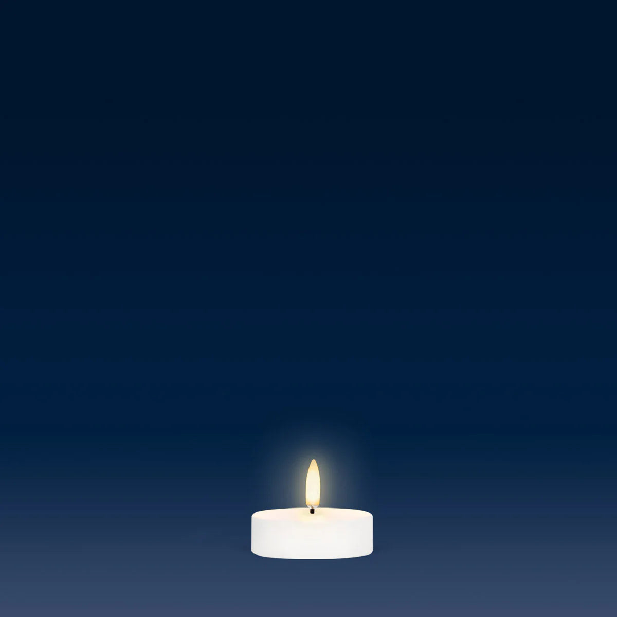 Nordic White Flameless Candle - Tea Light