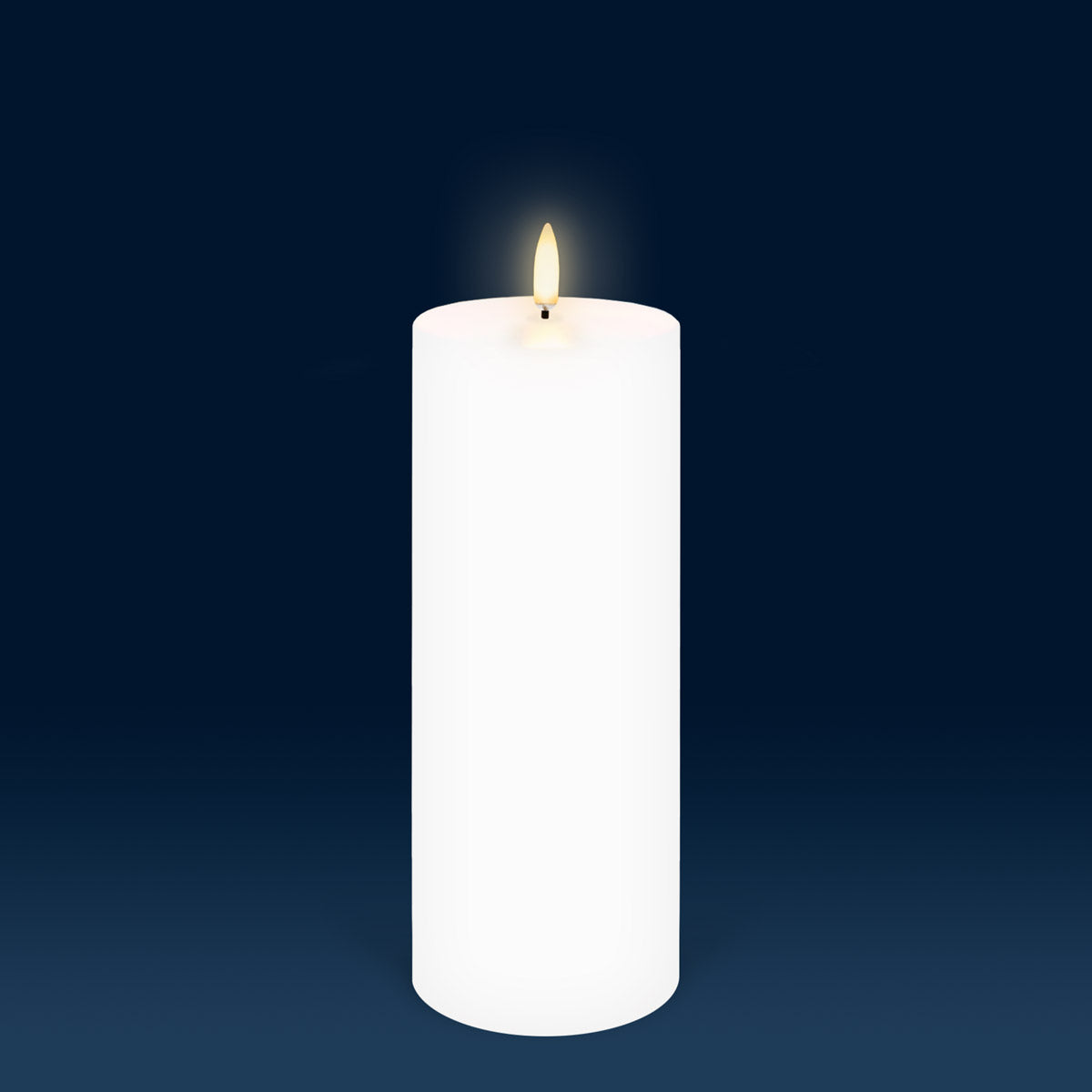 Nordic White Flameless Candle - Large