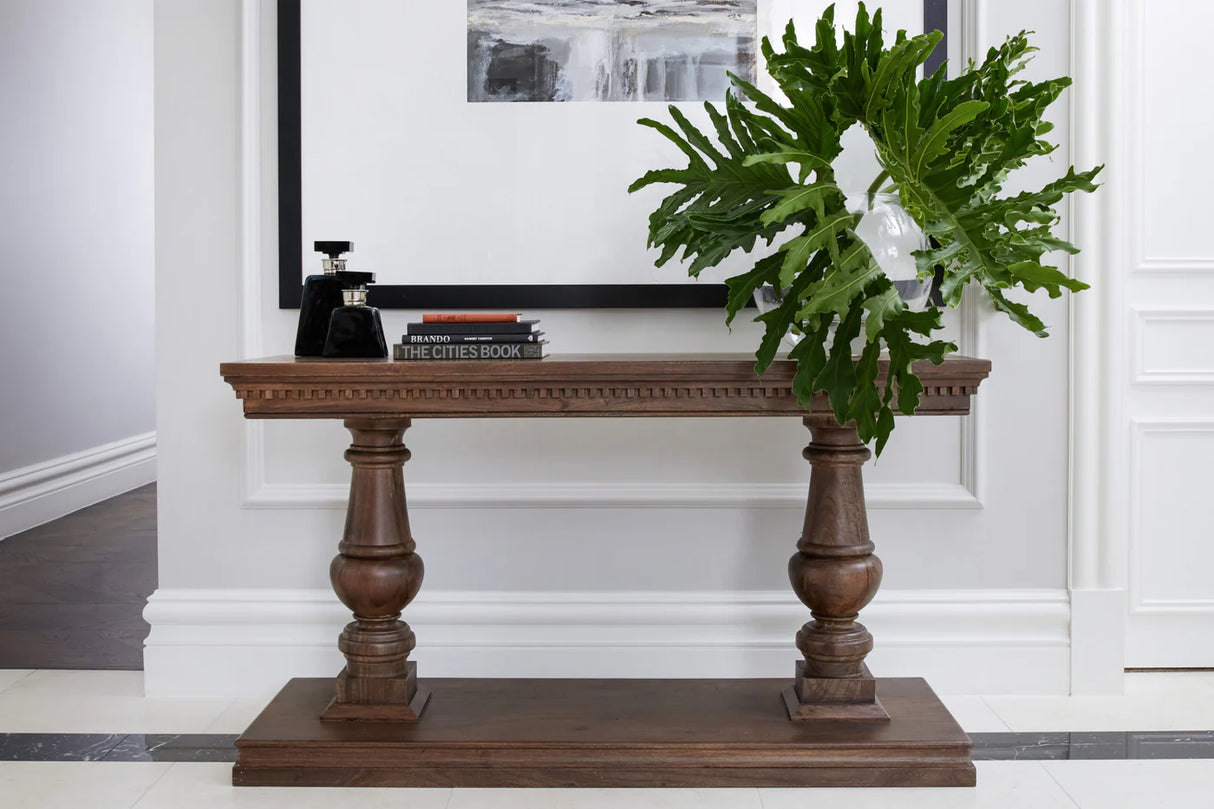 Huntington Console in Walnut Grey