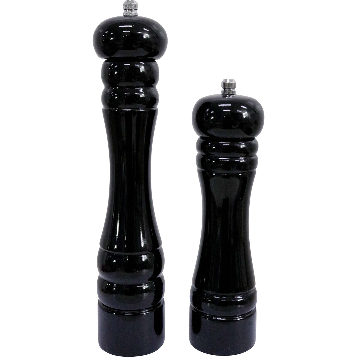 Black Salt & Pepper Grinder Set