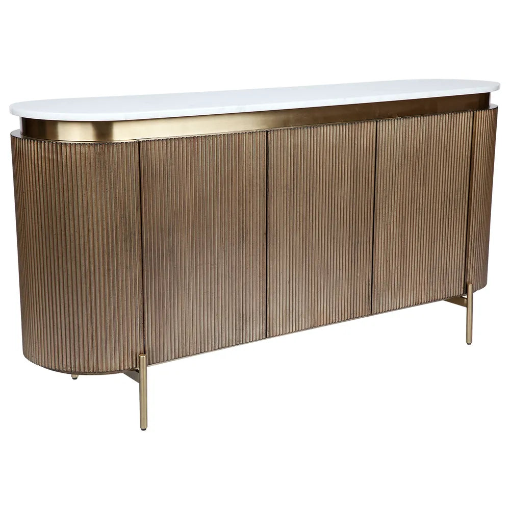 St Clair Buffet in Antique Gold