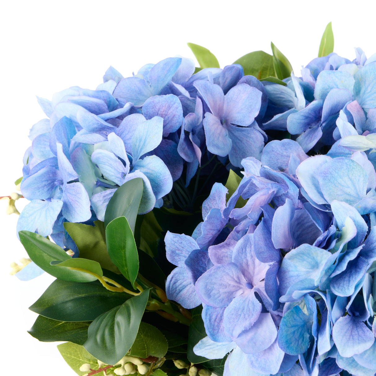 Blue Hydrangeas In Classic Bowl