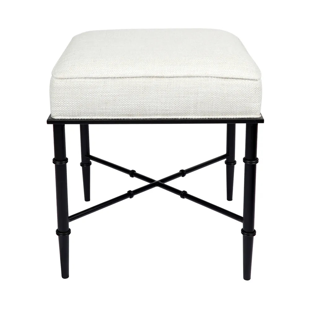 Natural Linen Stool