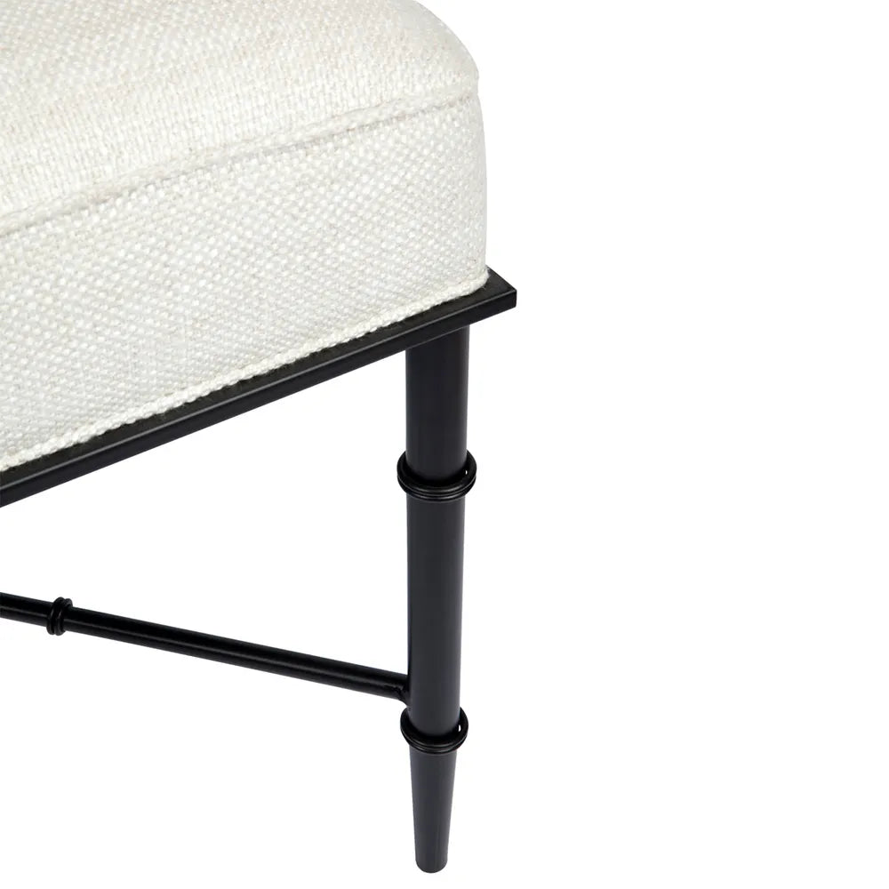 Natural Linen Stool