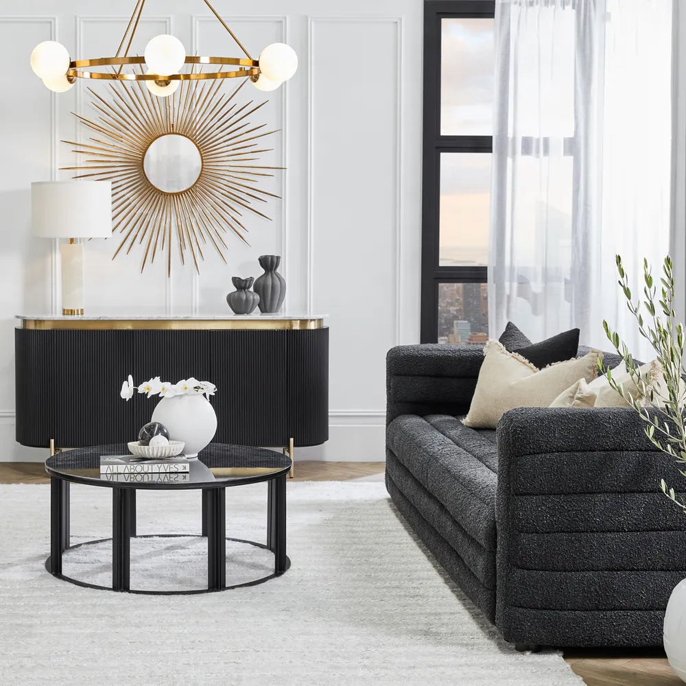 St Clair Buffet in Black