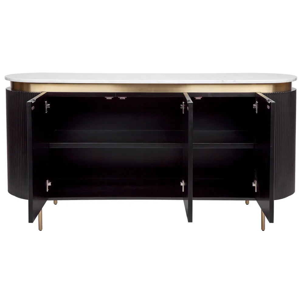 St Clair Buffet in Black